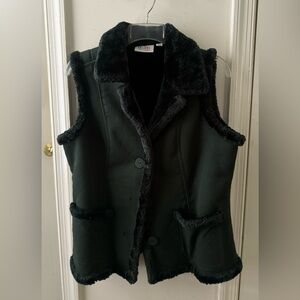 Denim&Co Dark Green Vest